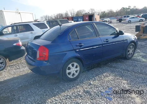 2008 Hyundai Accent Gls from USA, damaged, VIN KMHCN46C38U249903